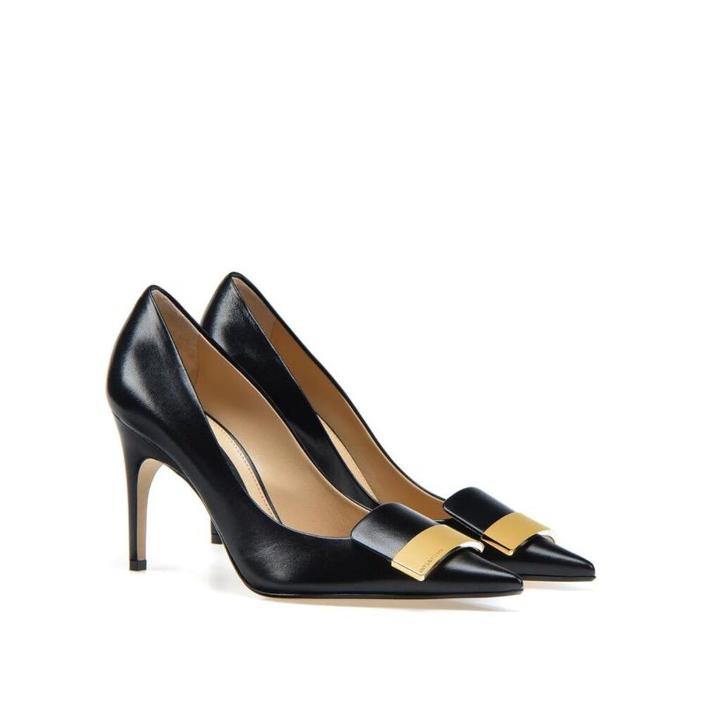 Sergio Rossi SR1 Leather Pumps - Picture 2 of 4